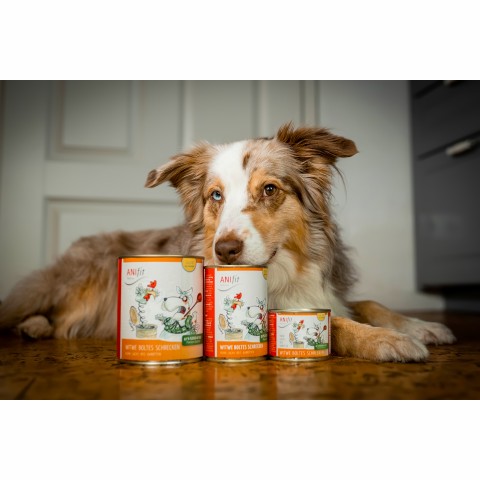 Hund Hundefutter Nassfutter Witwe Boltes Schrecken 200g 6 Stück -2- Anifit