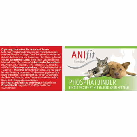 Cat Dog Accessories Supplements Phosphatbinder 125g 1 Piece -3- Anifit